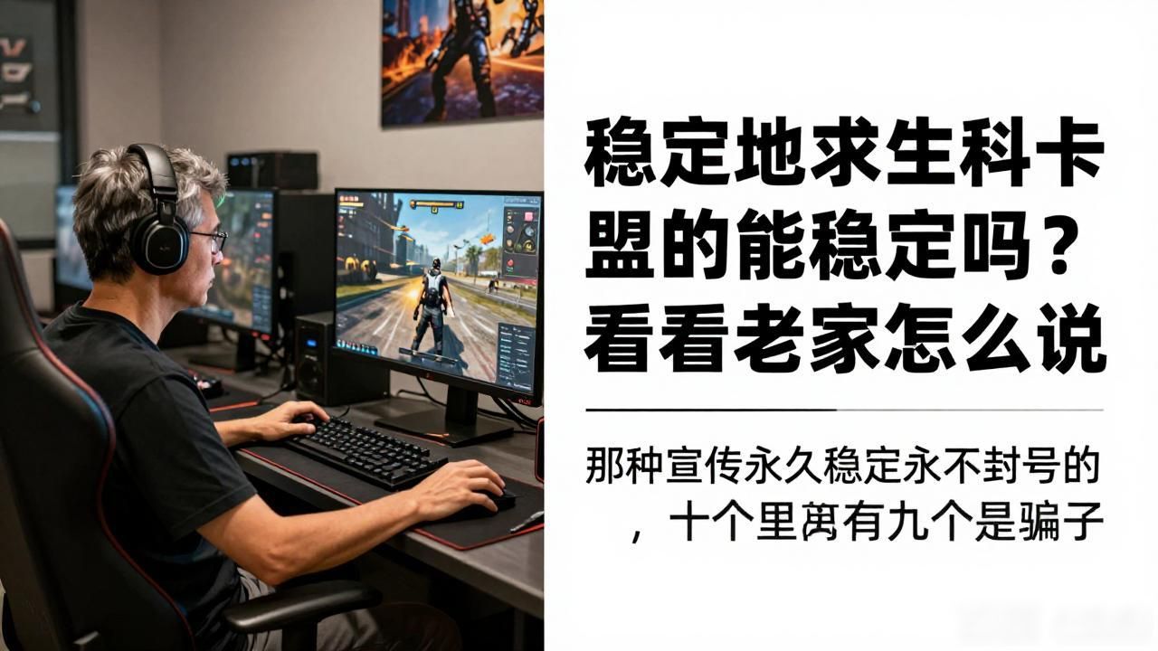 稳定绝地求生科技卡盟_用科技打绝地求生会被封号吗_稳定绝地求生科技卡盟靠谱吗