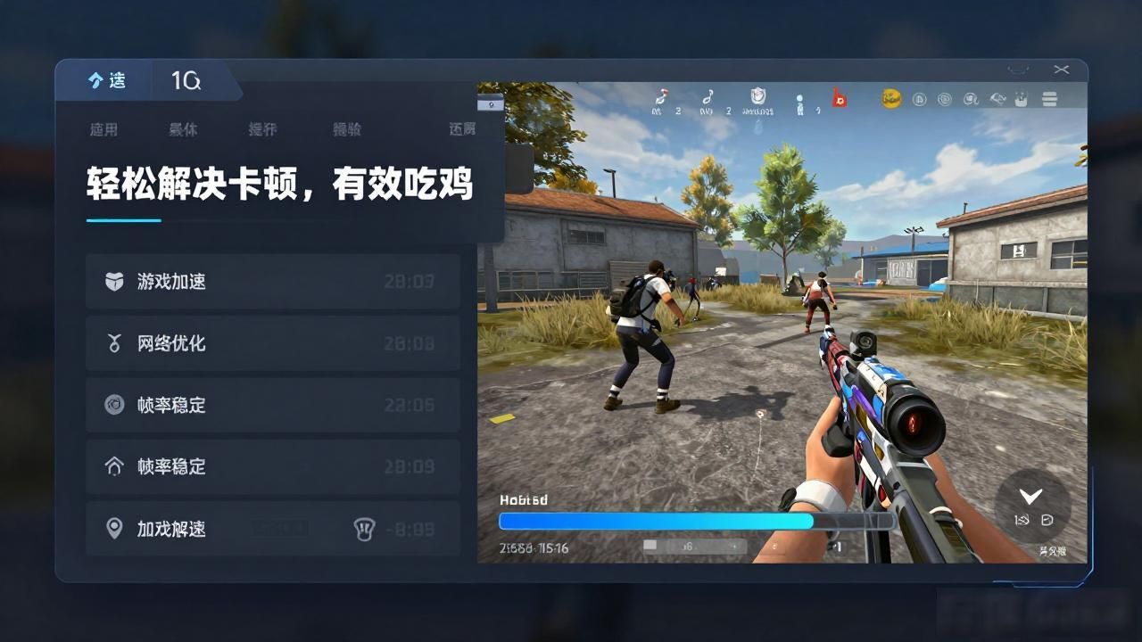 绝地求生pubg卡顿解决方法_海豚加速工具使用教程_稳定绝地求生辅助