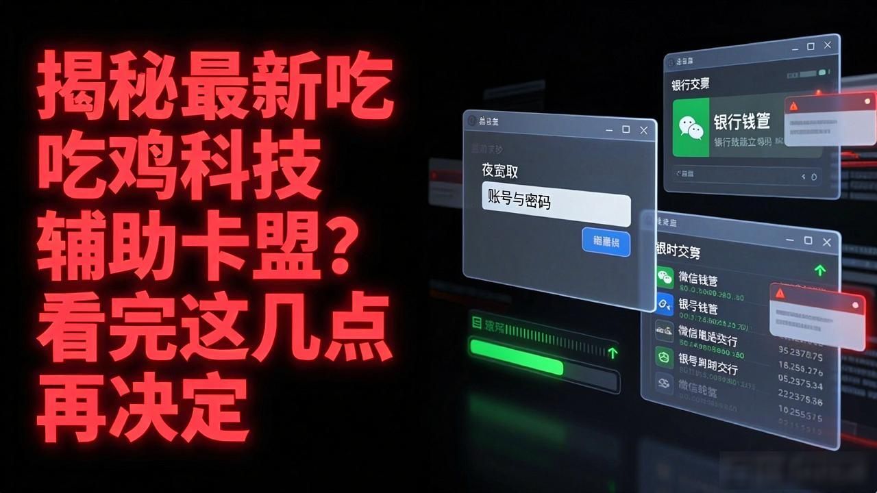 吃鸡外挂风险_最新吃鸡科技辅助卡盟_被封号概率