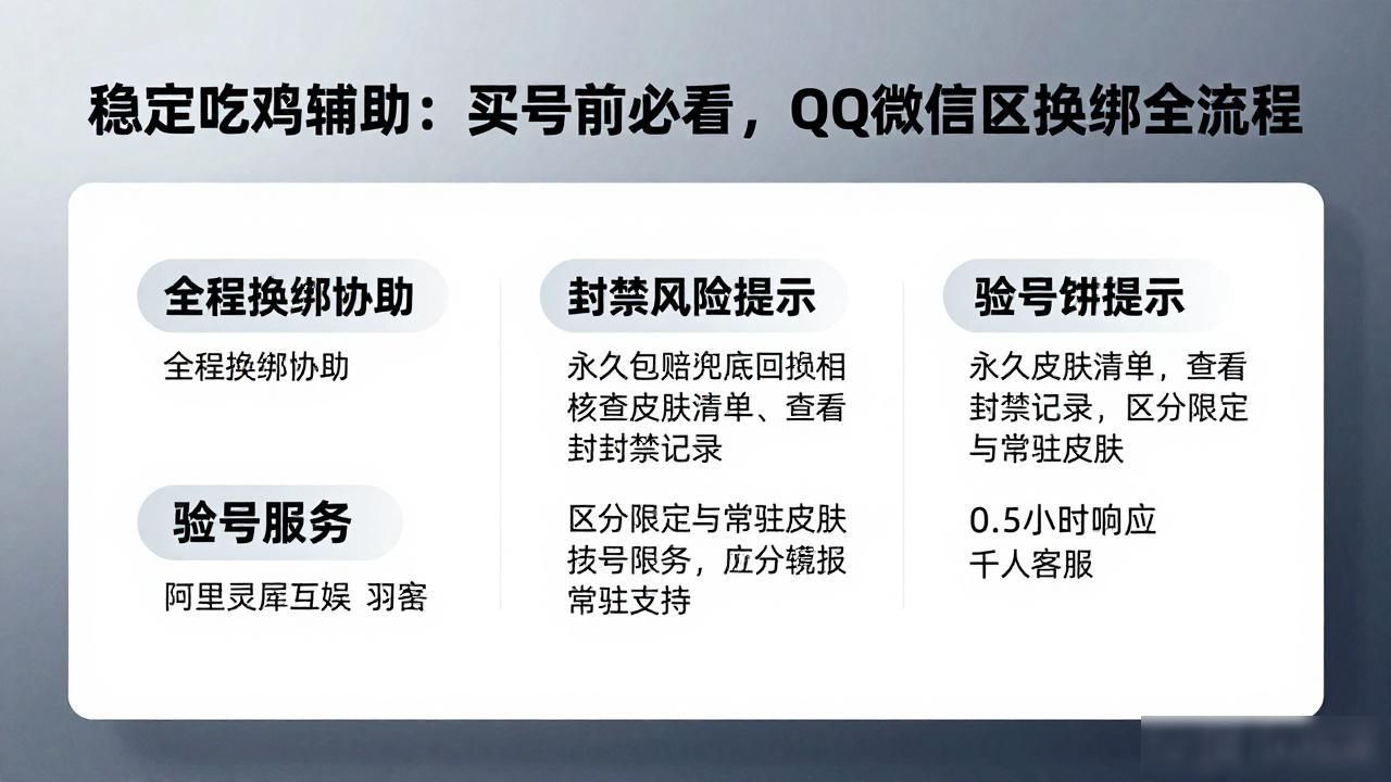 稳定吃鸡辅助_和平精英QQ微信换绑_和平精英账号区服确认