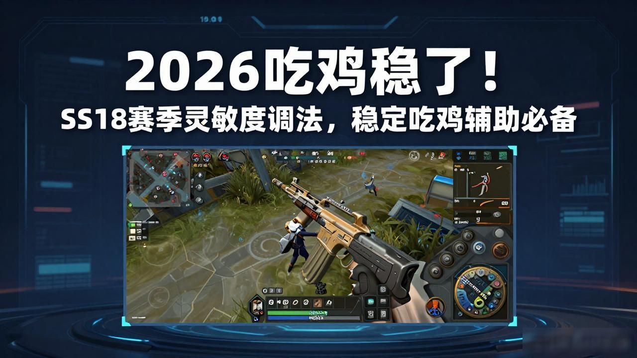 2026年SS28赛季和平精英灵敏度设置_稳定吃鸡辅助_抖音精选和平精英灵敏度攻略