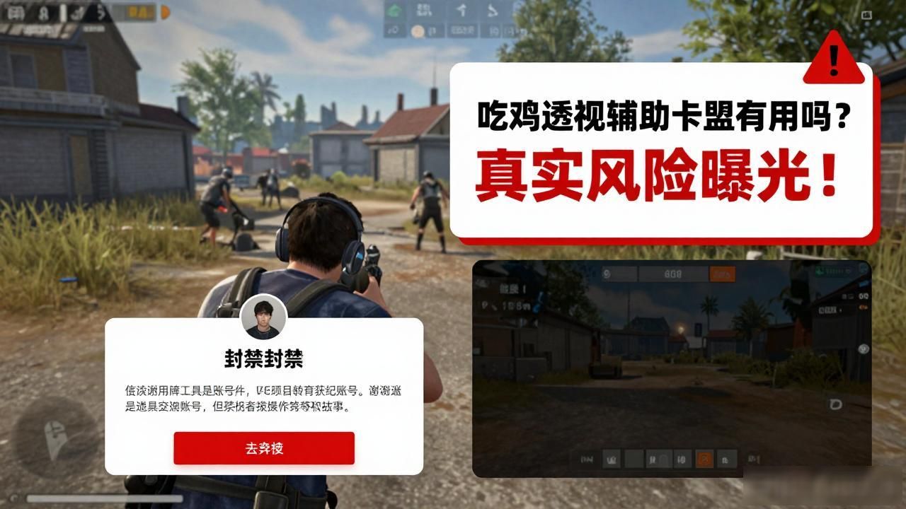 透视辅助是不是智商税 卡盟透视辅助是骗子吗 使用透视辅助会被封号吗_吃鸡透视辅助卡盟