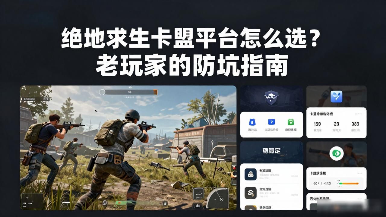 绝地求生卡盟平台_卡盟平台靠谱判断标准_绝地求生卡盟平台选择