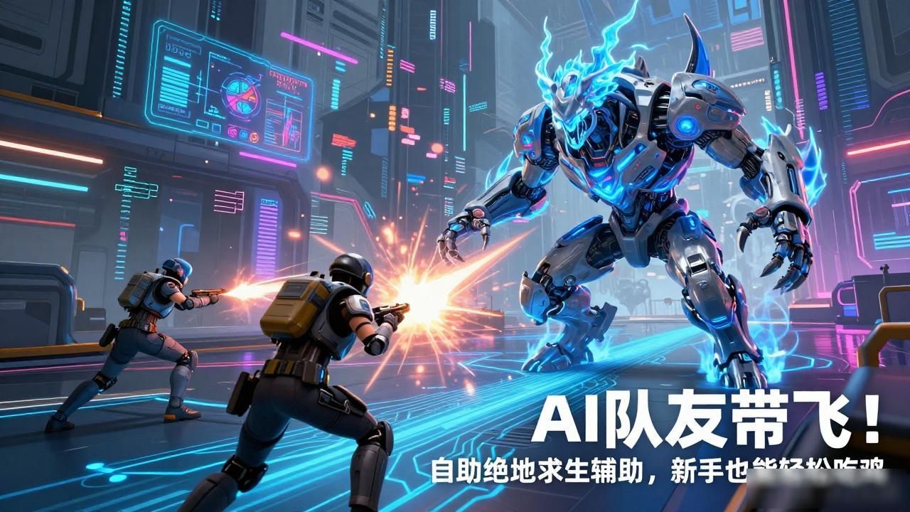 PUBG AllyAI队友功能_自助绝地求生辅助_NVIDIA ACE绝地求生AI同伴系统