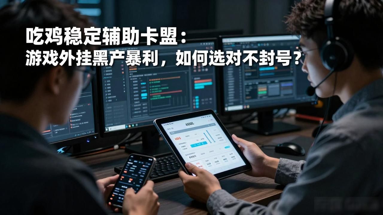 绝地求生外挂市场分析_吃鸡稳定辅助卡盟_游戏外挂产业链调查