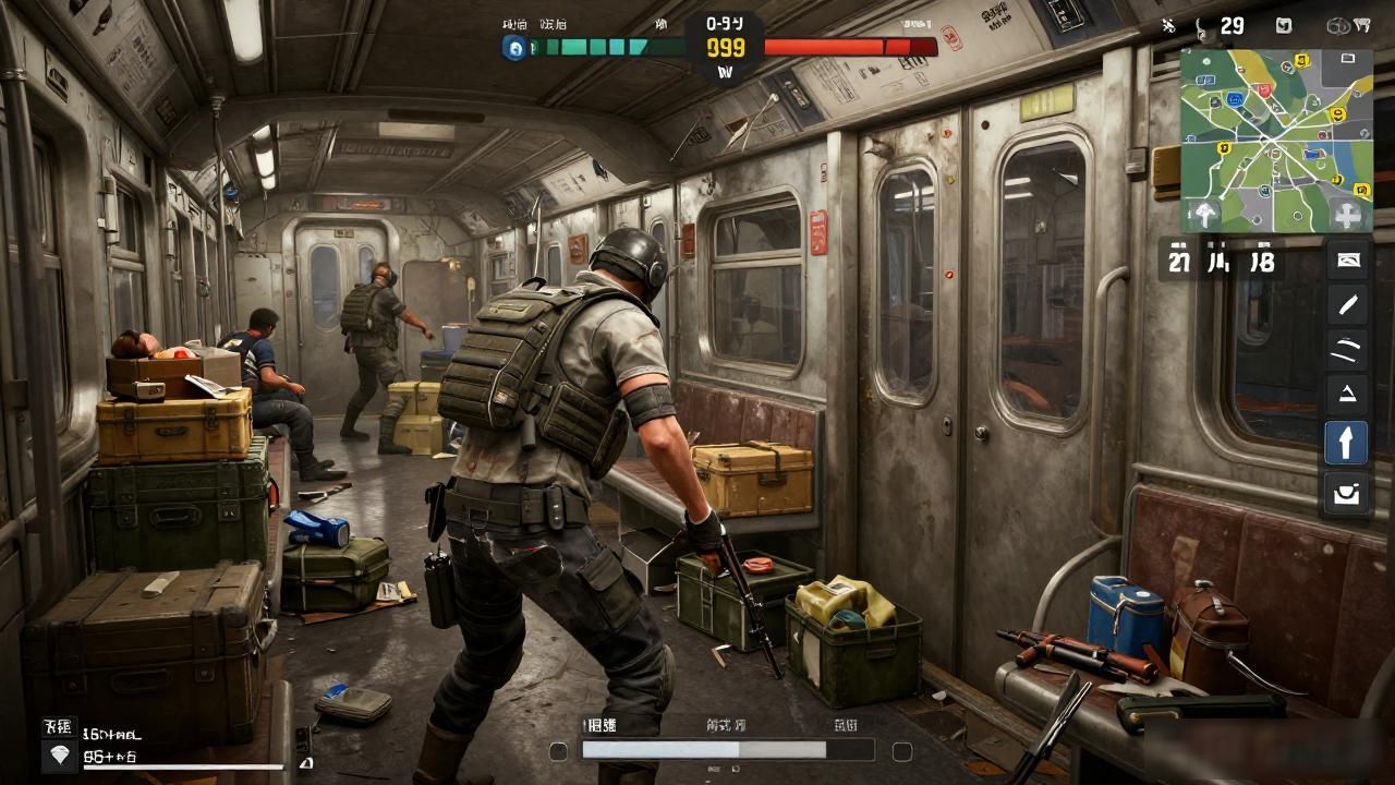 绝地求生辅助_地铁逃生游戏特点_PUBG Mobile地铁逃生怎么玩