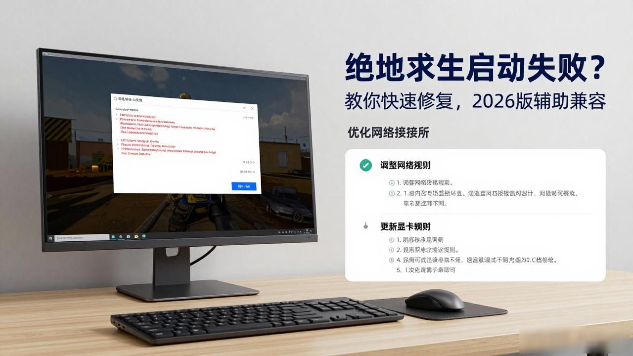 绝地求生辅助_绝地求生运行异常解决方法_绝地求生无法启动原因