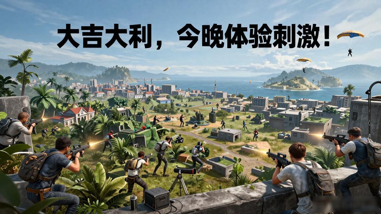 绝地辅助_绝地求生刺激战场电脑版 百人竞技地图 逼真场景音效